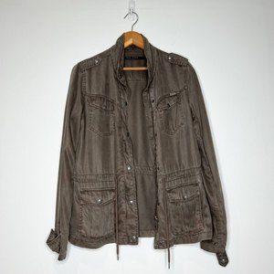 Max Jeans Tencel Utility Jacket